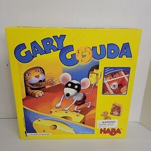 Gary Gouda Cat & Mouse‎ Cheese Memory Maze Board Game. 100% Complete